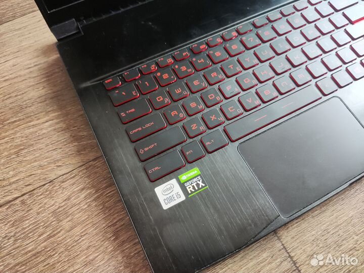 Игровой ноутбук msi gf75 rtx3050