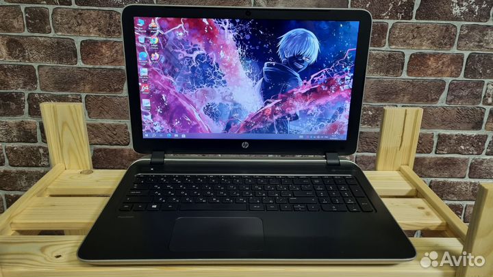 HP 15 AMD A4-6210/8GB/R3/SSD256