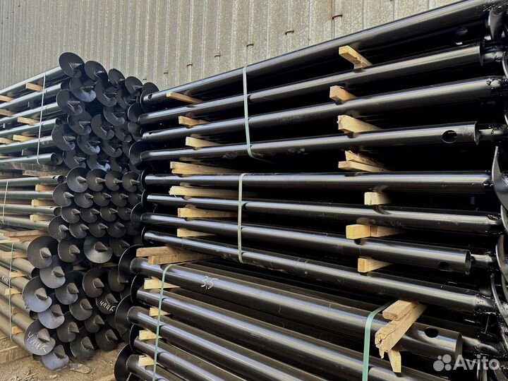 Винтовые сваи под ключ