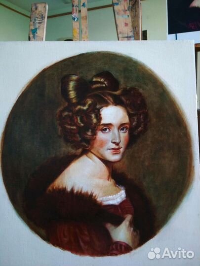 Портрет маслом на холсте