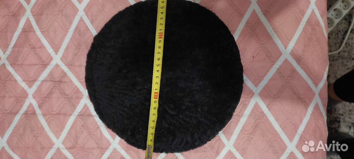 Женский берет мутоновый