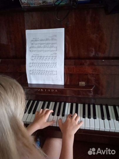 Уроки фортепиано и вокала