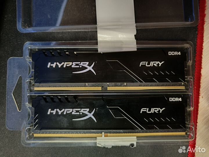 Оперативная память ddr4 Kingston Hyper X 16 gb