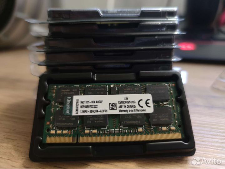 Оперативная память ddr2 для ноутбука новая