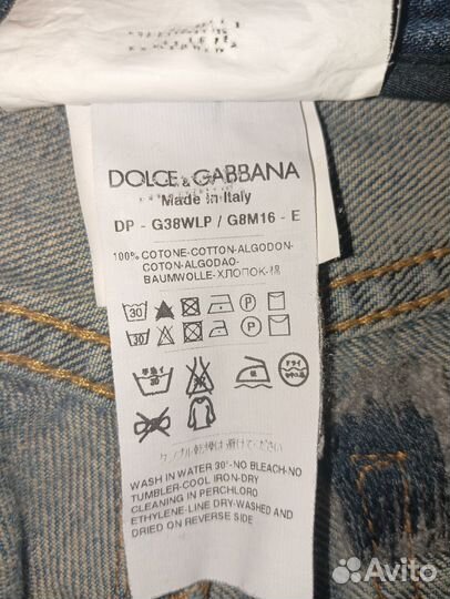 Dolce Gabbana мужские джинсы оригинал