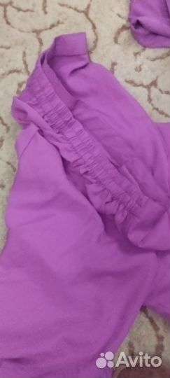 Костюм платье с брюками широкими