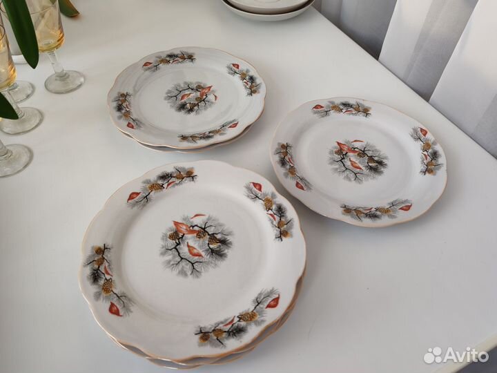 Тарелки блюдца фарфор СССР