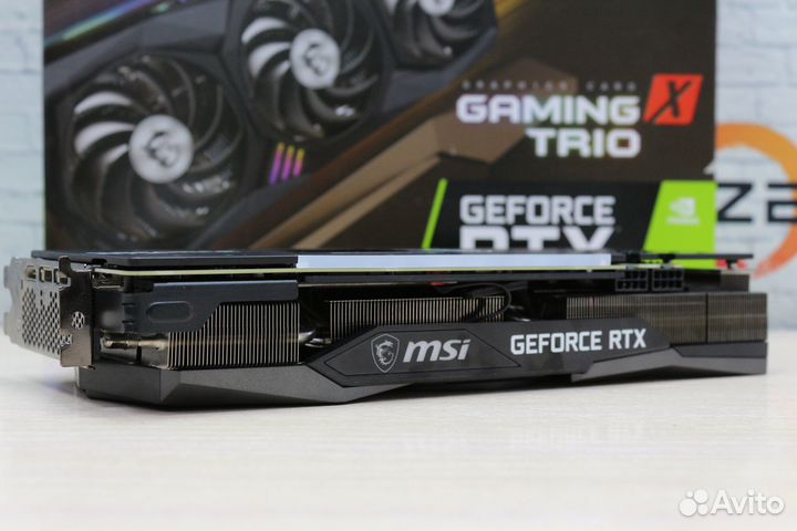 Видеокарта MSI GeForce RTX 3060 gaming X trio 12G