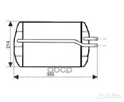 53633 радиатор печки Ford Fiesta/Ka/Puma all 9