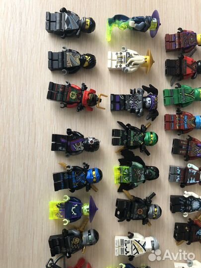 Lego ninjago минифигурки