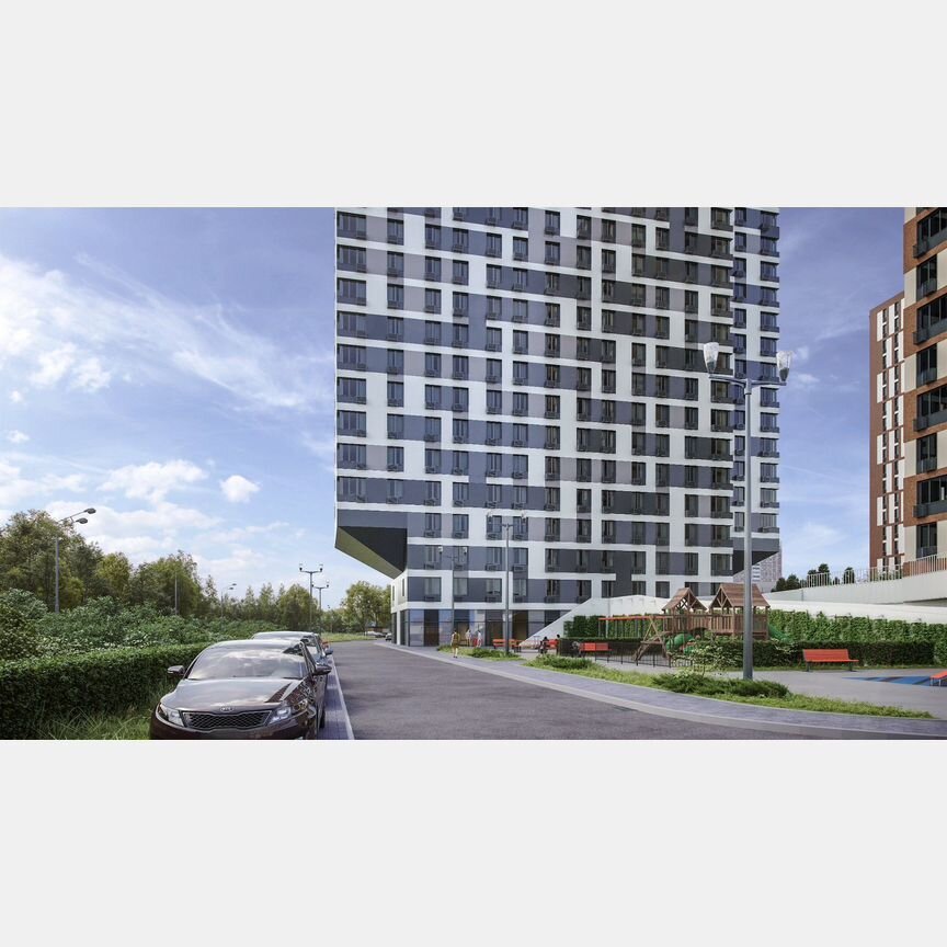 Апартаменты-студия, 22,5 м², 13/21 эт.