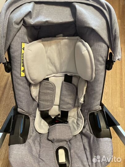 Коляска автолюлька