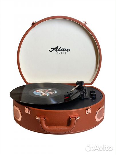 Виниловый проигрыватель Alive Movie