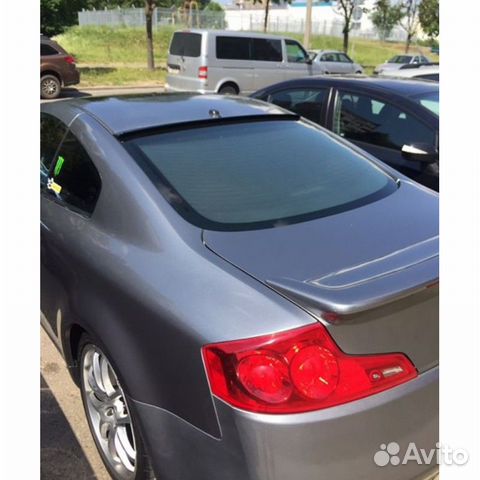 Спойлер заднего стекла Infiniti G37