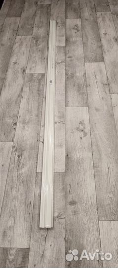 Плинтус напольный Salag Alpha 80*16*2400 мм