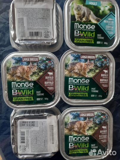Корм для кошек monge