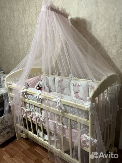 Бортики в кроватку