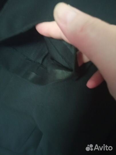 Костюм классика мужской черный фабричный