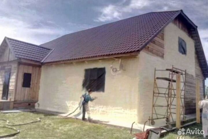 Утепление дома пенополиуретаном (ппу)