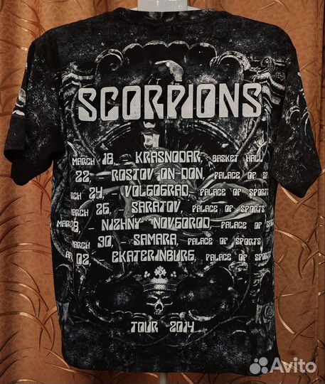 Футболкa Scorpions M(46-48)