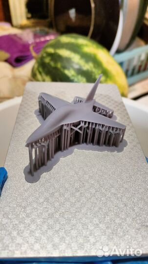 Печать на 3d принтере (пластик, резина, смола)