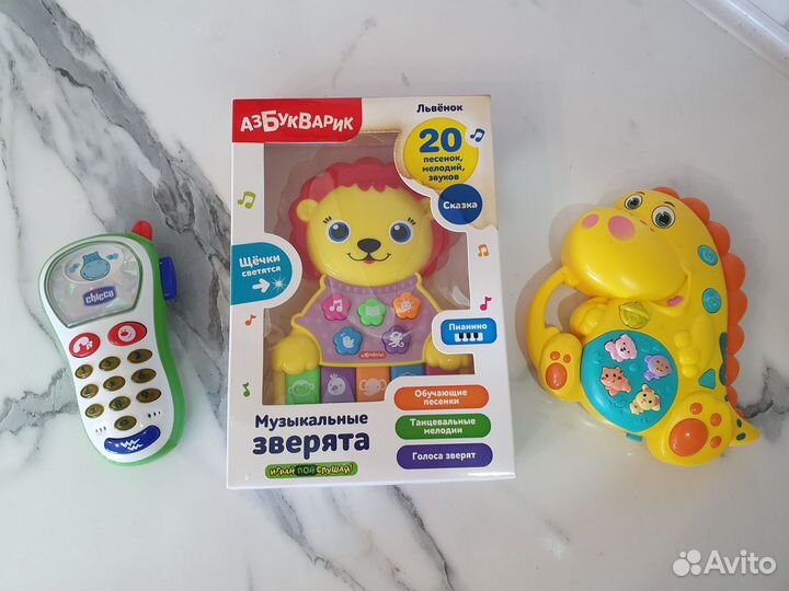 Музыкальные игрушки для малышей