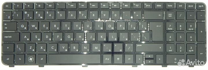 Клавиатура для HP Pavilion DV6-6000 p/n: 633890-2