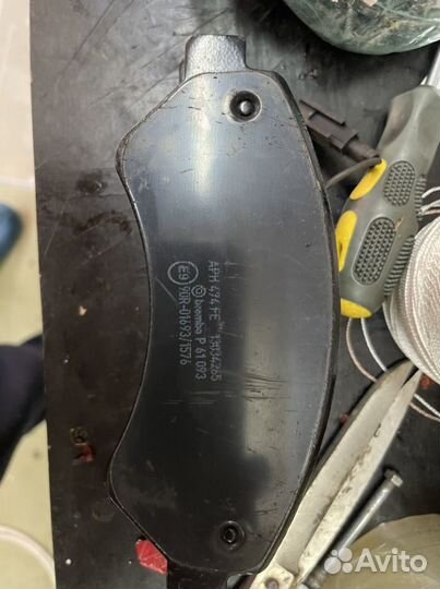 Колодки передние ducato