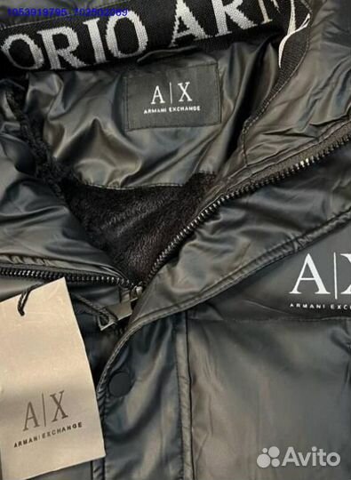 Пуховик зимний Armani Exchange