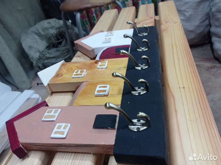 Ключница настенная из дерева