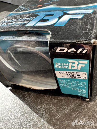 Датчик вакуума Defi Bf Style 60мм