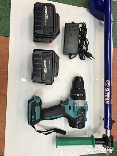 Шуруповерт для ледобура комплект