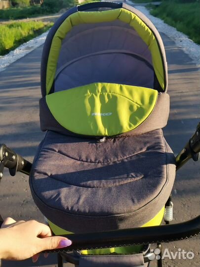 Коляска riko bruno 2 в 1