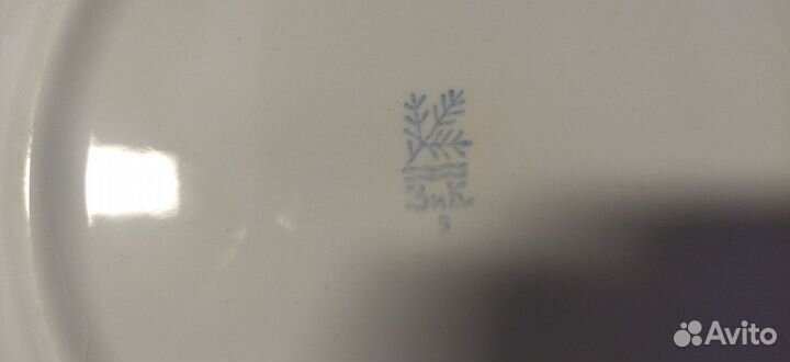 Старинная тарелка