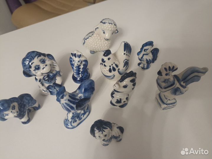 Статуэтки гжель