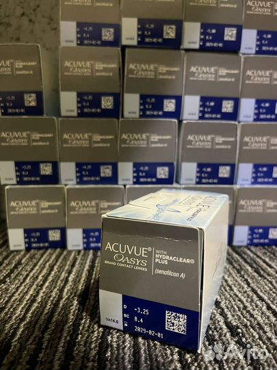 Линзы acuvue oasys hydraclear plus 24pc