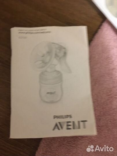 Молокоотсос avent ручной