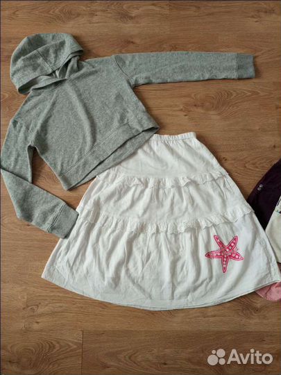 Вещи пакетом на дев 122-128 см/7-8лет