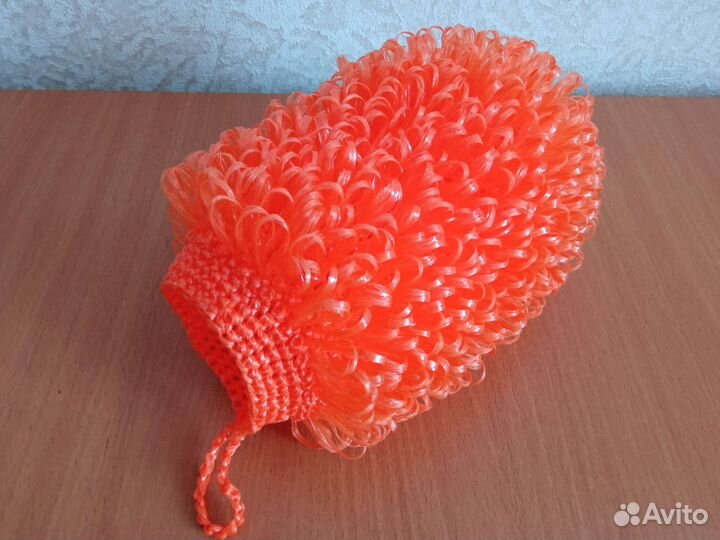 Мочалки ежики