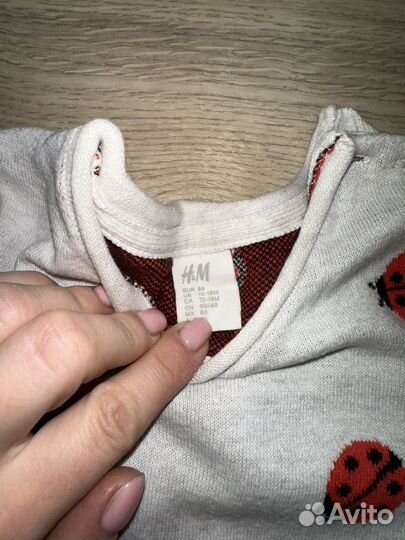 Свитер для девочки 86