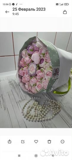 Зефирные букеты на заказ