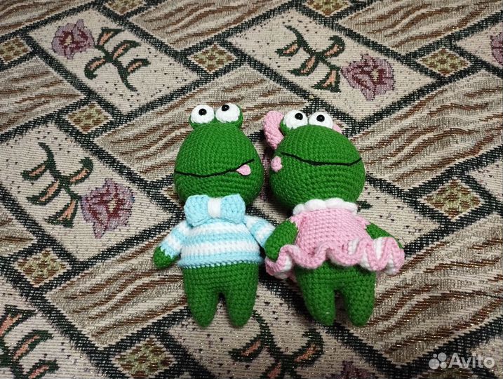 Вязаные игрушки ручной работы