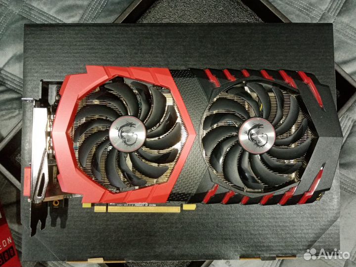 Видеокарта MSI RX580 Gaming X 4GB