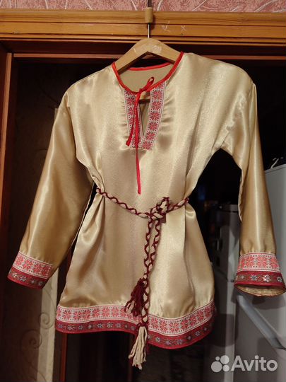 Русская народная рубашка для мальчика