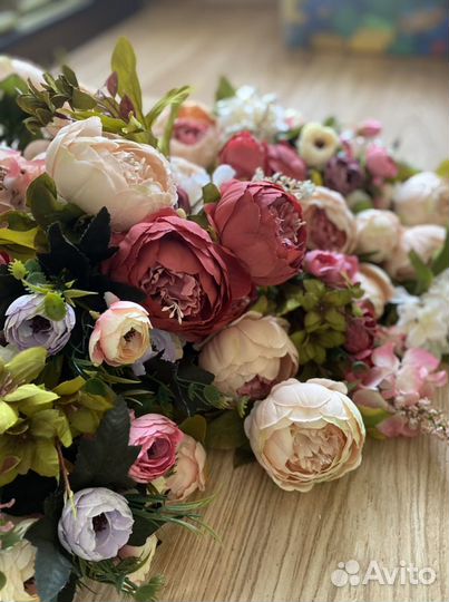 Искусственные цветы для композиций