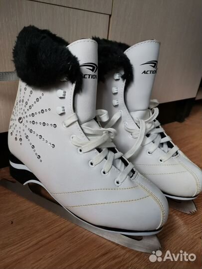 Коньки фигурные 37-38 размер