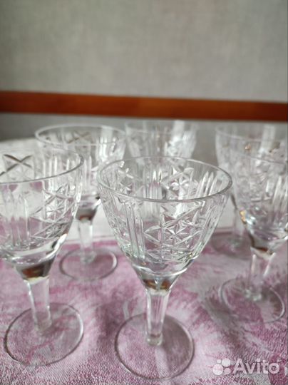 Фужеры хрустальные СССР