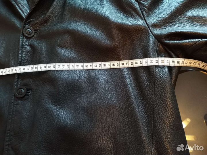 Кожаная куртка мужская 