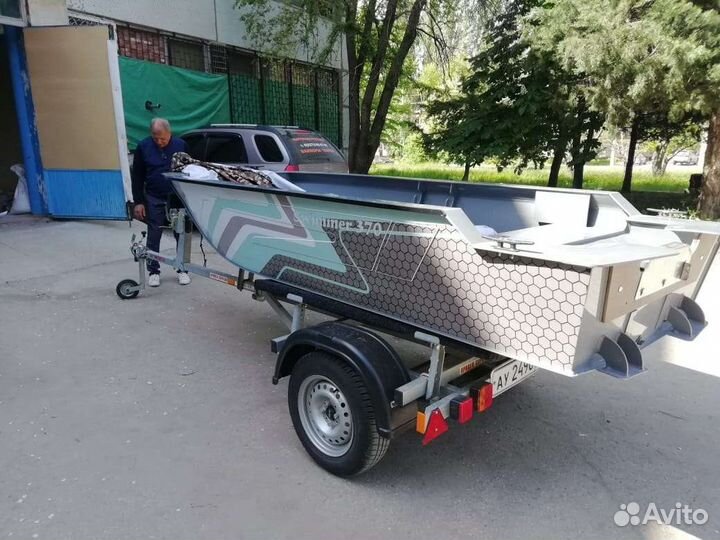 Виниловая пленка на лодки