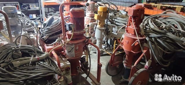 Штукатурные немецкие станции PFT 220/380v